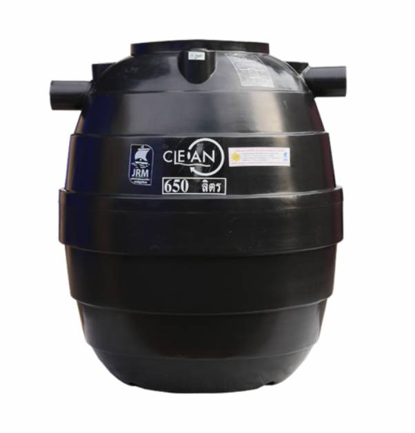 ถังบำบัดน้ำเสีย Clean (CS-650) สีดำ JRM
