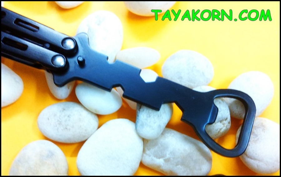 มีดซ้อมควง บาลีซองดิโอเพิ้น ฺTHE OPEN Balisong Trainer Knife