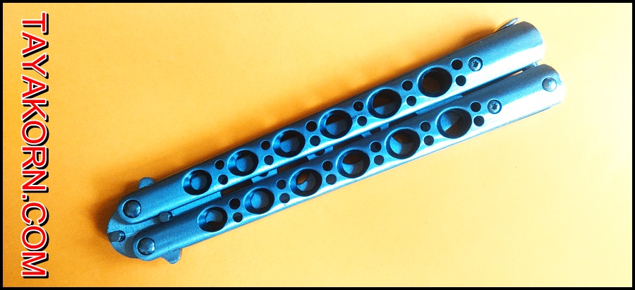 มีดซ้อมควง บาลีซองลองไทม์ LONG TIME Balisong Trainer Knife