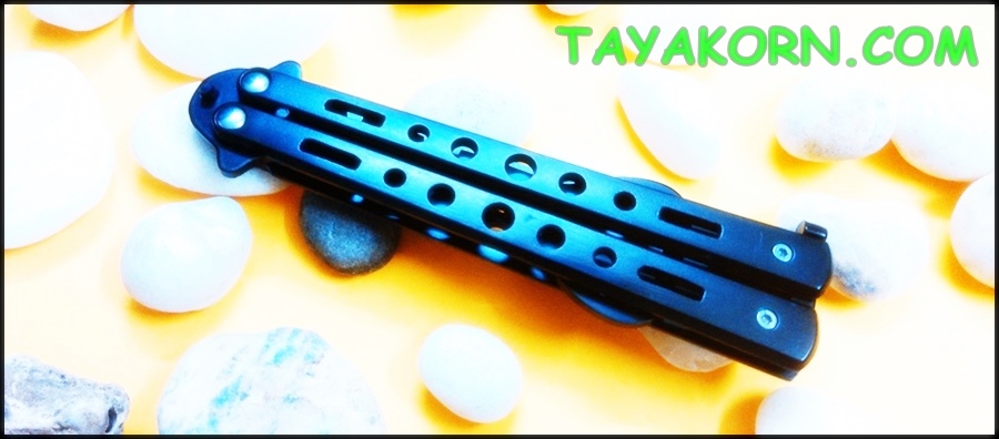 มีดซ้อมควง บาลีซองดิโอเพิ้น ฺTHE OPEN Balisong Trainer Knife