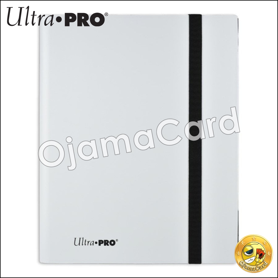 Ultra•Pro Eclipse 4-Pocket PRO-Binder / Portfolios「แฟ้มใส่่การ์ด / แฟ้มเก็บการ์ด 4 ช่อง」— Arctic White