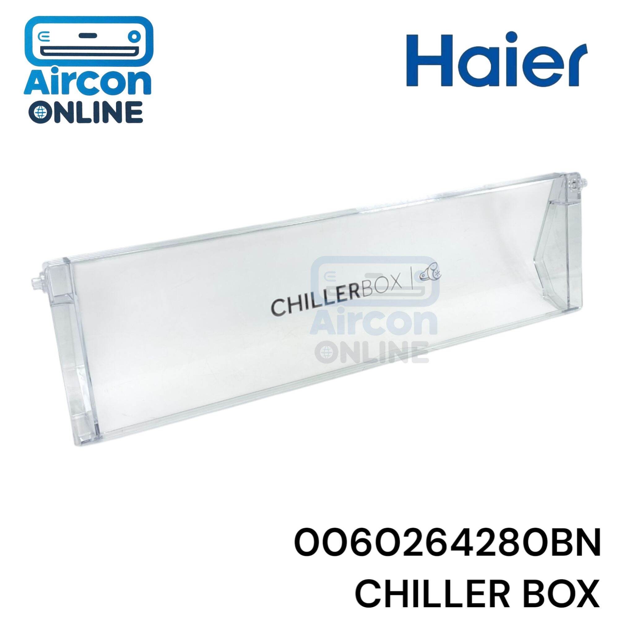 ฝาปิดถาอรองใต้ช่องฟรีส ตู้เย็น HAIER รุ่น EHRT257ONL รหัส 0060264280BN ( 4280BN ) ของแท้ ใหม่ มือ1