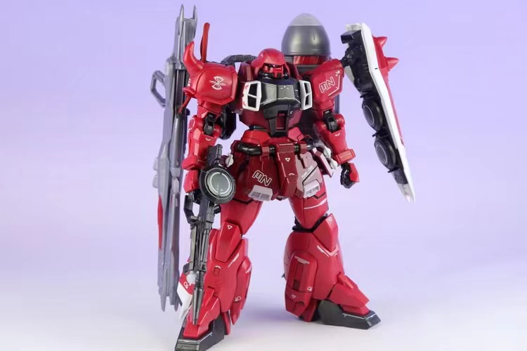 MG 1/100 Cannon Red Zaku (2001CT) [Huanying]
