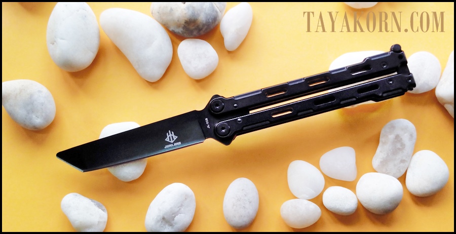 มีดซ้อมควง มาซามุ Masamu Balisong Trainer Knife TKBS-MM888TR