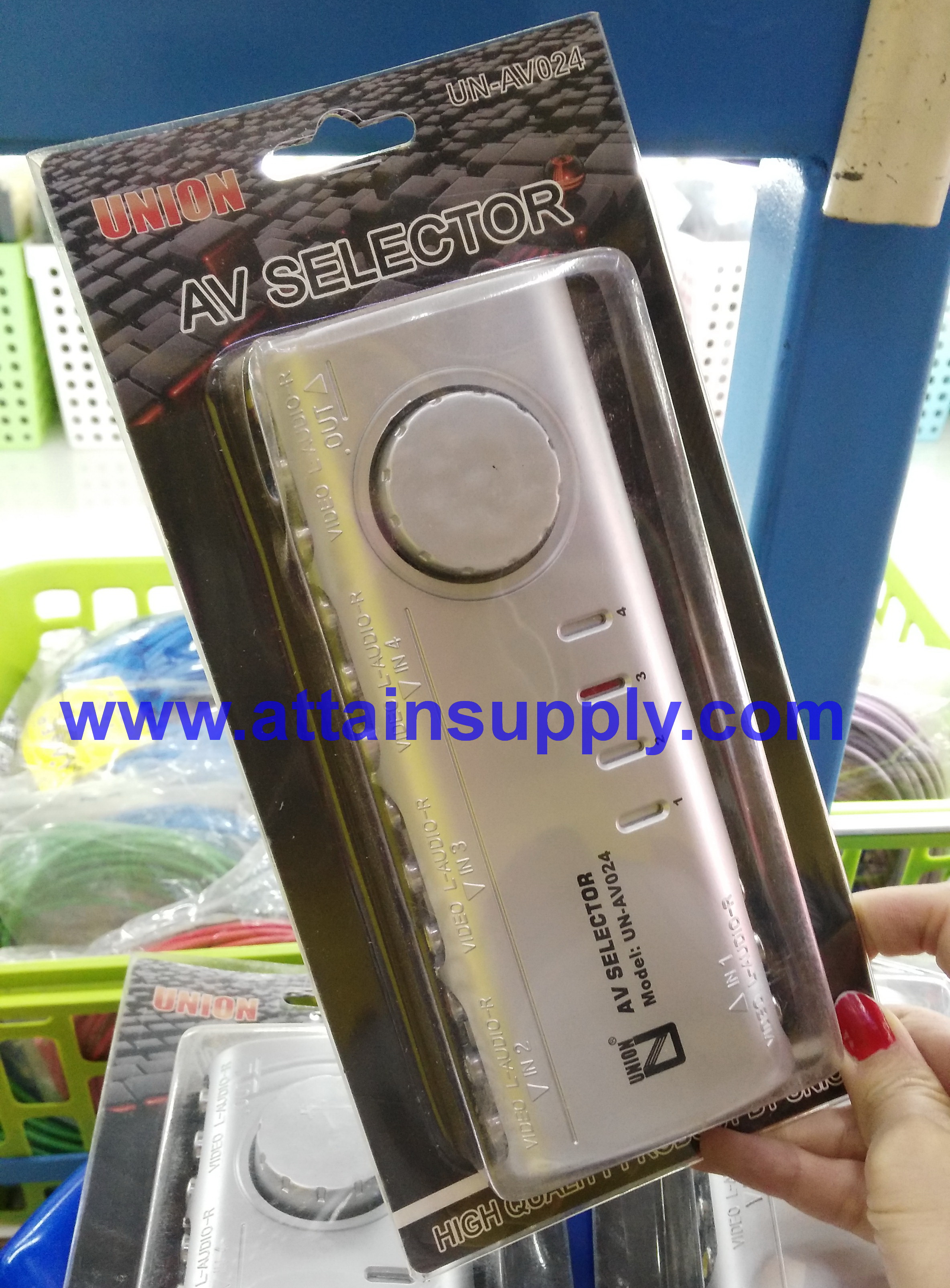 AV SELECTOR 4Input/UN-AV024