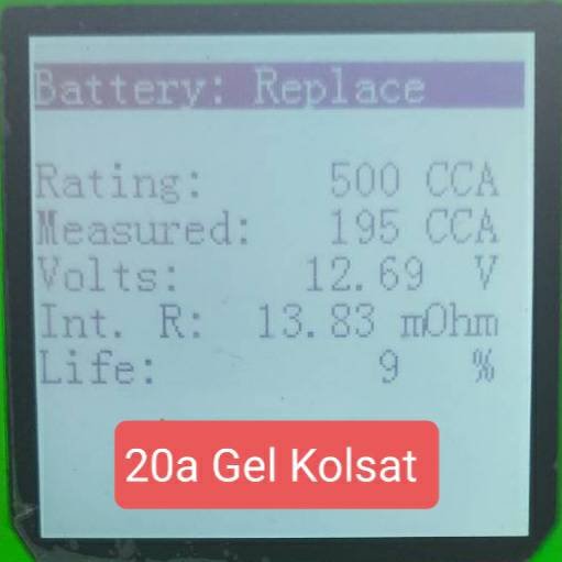 แบตเตอรี่แห้ง Deep cycle 12V 20AH SKU-458