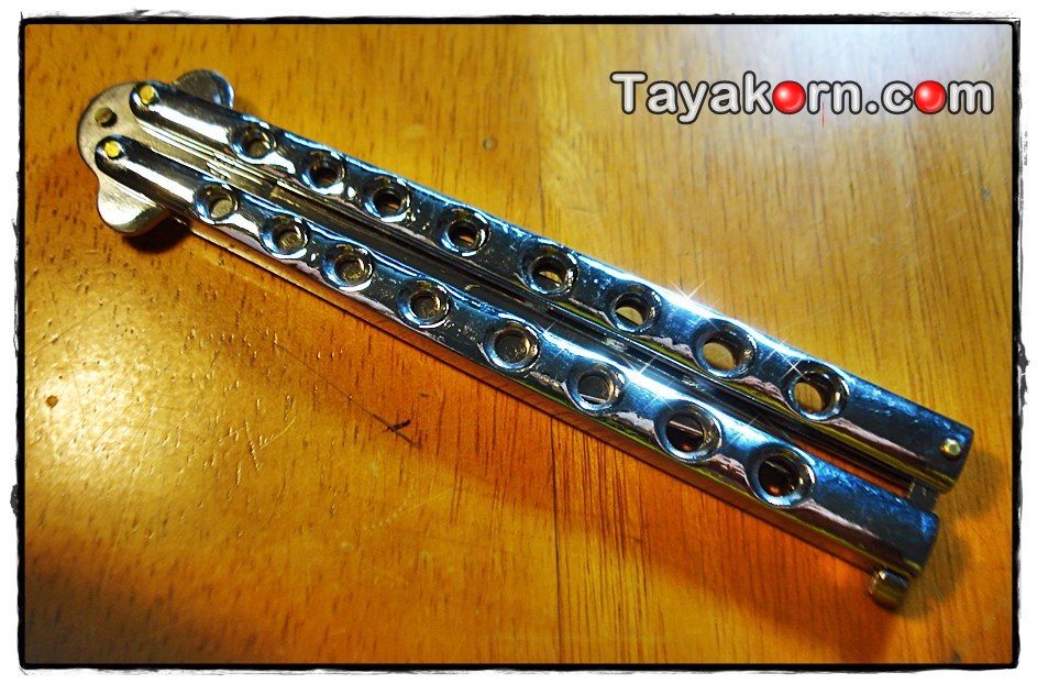 มีดควงบาลิซอง เดชก้านยาวสะท้านเวหา Super LongTail Battle Balisong