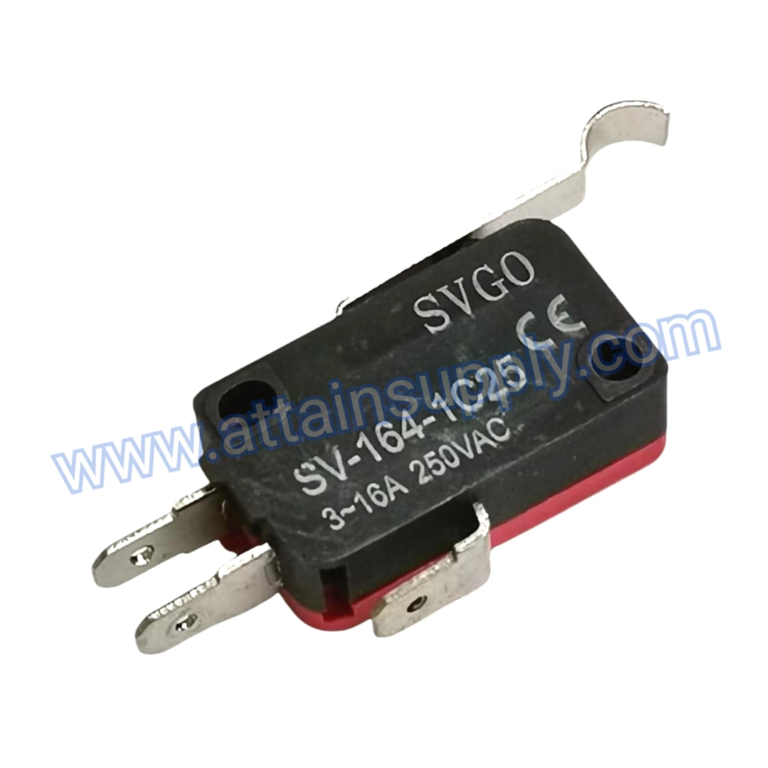 ไมโครสวิทช์ RB/3P.-แกน 30MM.แบบโค้ง