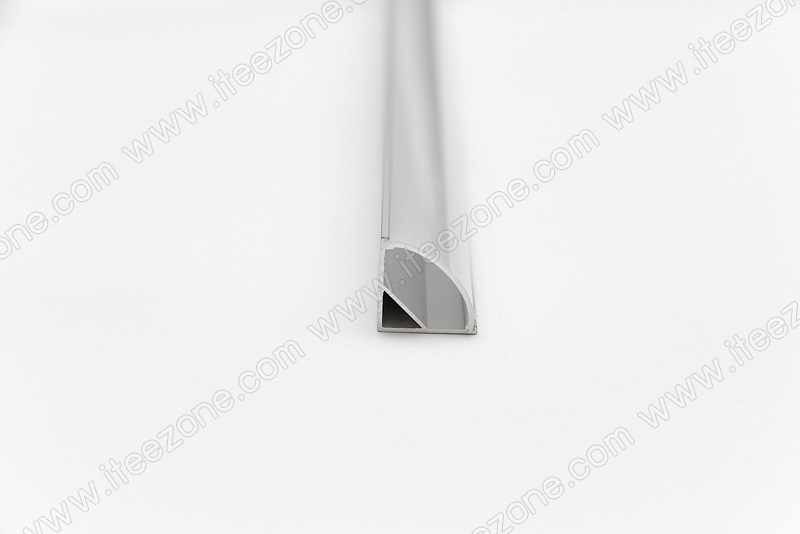 ราคาต่อ 1 เส้น ยาว 1 เมตร ราง V + ฝาอะคริลิค โค้ง รางไฟ Aluminium Profile รางอลูมิเนียม ใช้กับไฟเส้น LED รางไฟเส้น rail led track โพรไฟล์