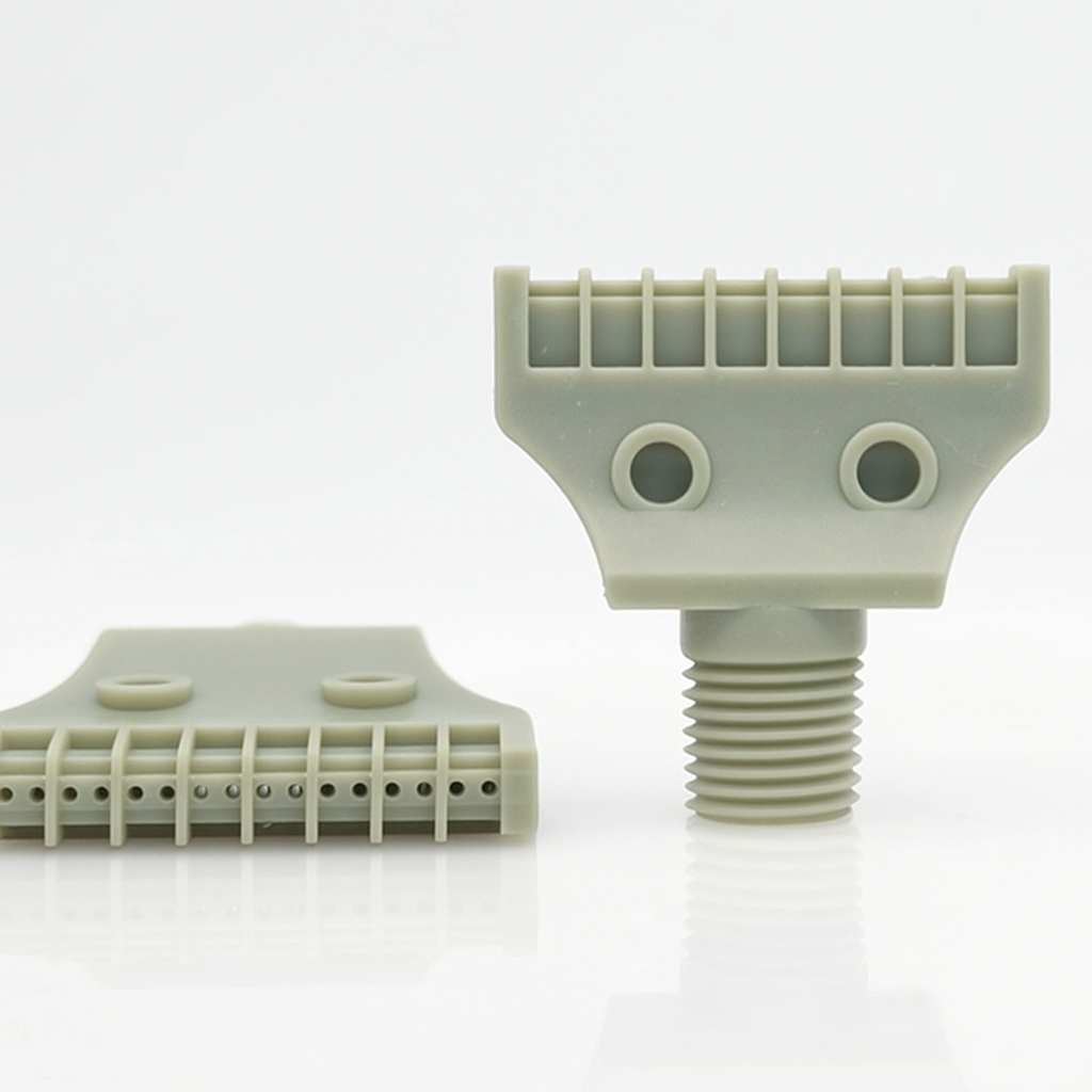 หัวฉีดเป่าลมแบบไม้ไผ่อเนกประสงค์ 1/4 นิ้ว 40mm สีเทา