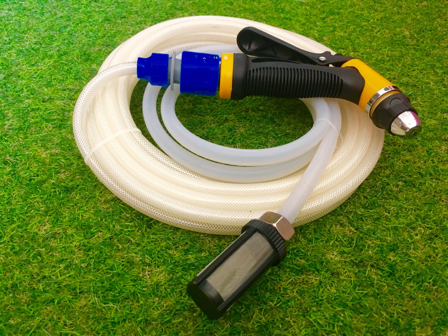 ชุดปั๊มล้างรถ DC12V 9 บาร์ + Adapter 12VDC 7A