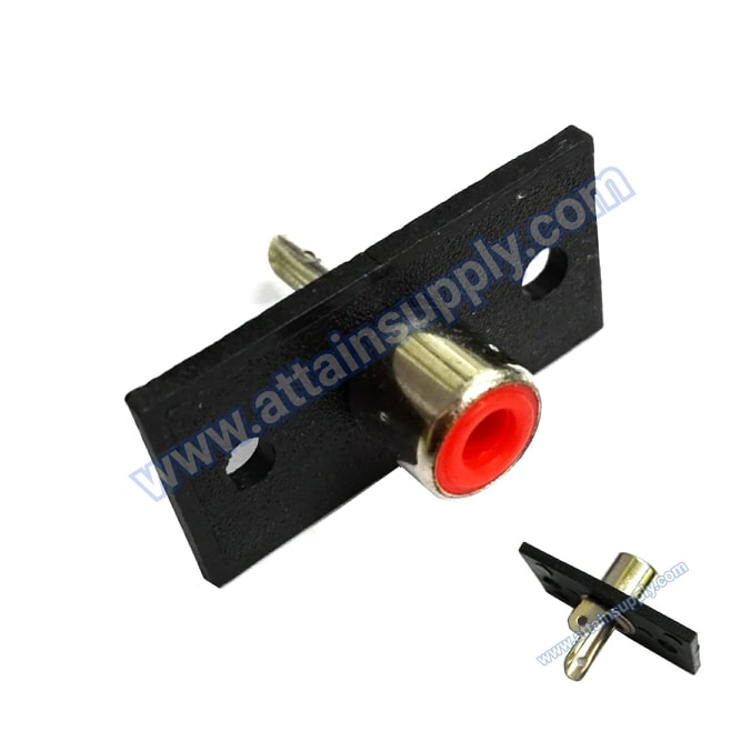 J.RCA P-1P KNOT/RED