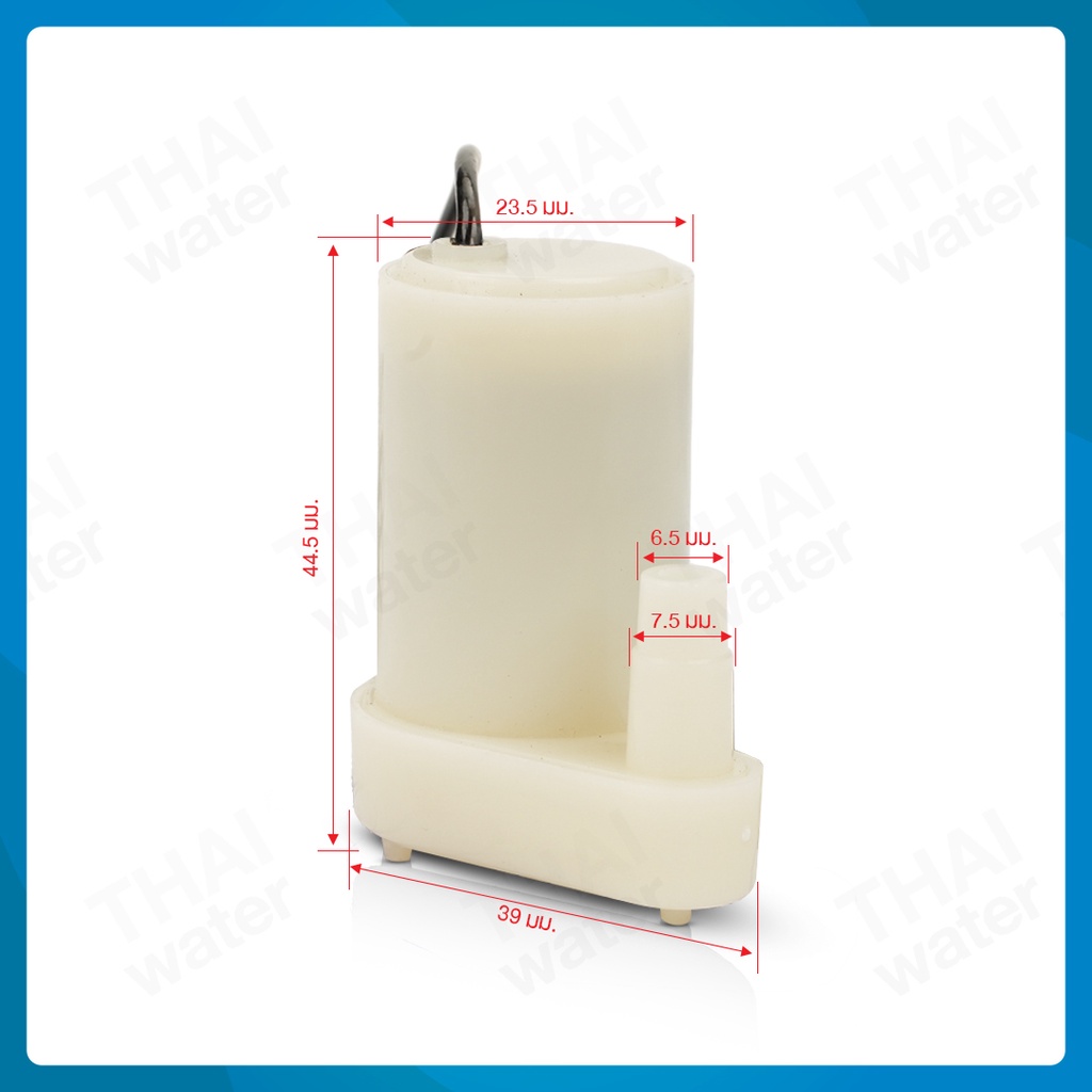 Water pump ปั๊มน้ำ DC2.5-6V ปั๊มน้ำ5V ปั๊มน้ำ usb ขนาดเล็ก ปั๊มน้ำตู้ปลา usb