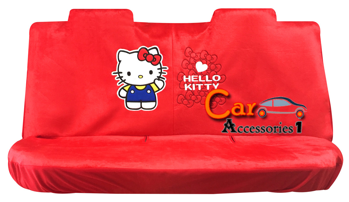 หุ้มเบาะหลังเก๋งคิตตี้ Hello Kitty ลิขสิทธิ์แท้คอลเล็คชั่นล่าสุด ราคาพิเศษ