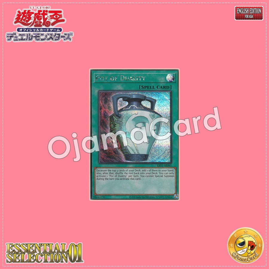 ES01-AE061 : Pot of Duality / Pot of Greed and Humility (Secret Rare)