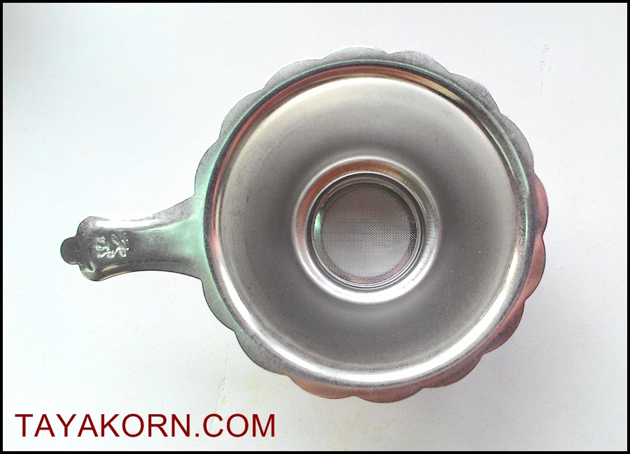 ขายส่งที่กรองชาสแตนเลสขอบดอกไม้ Stainless Steel Strainer FL0506