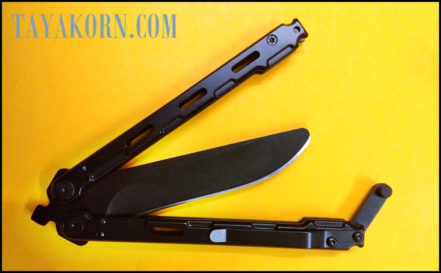 มีดซ้อมควง มุรามะ Murama Balisong Trainer Knife TKBS-MS777TR