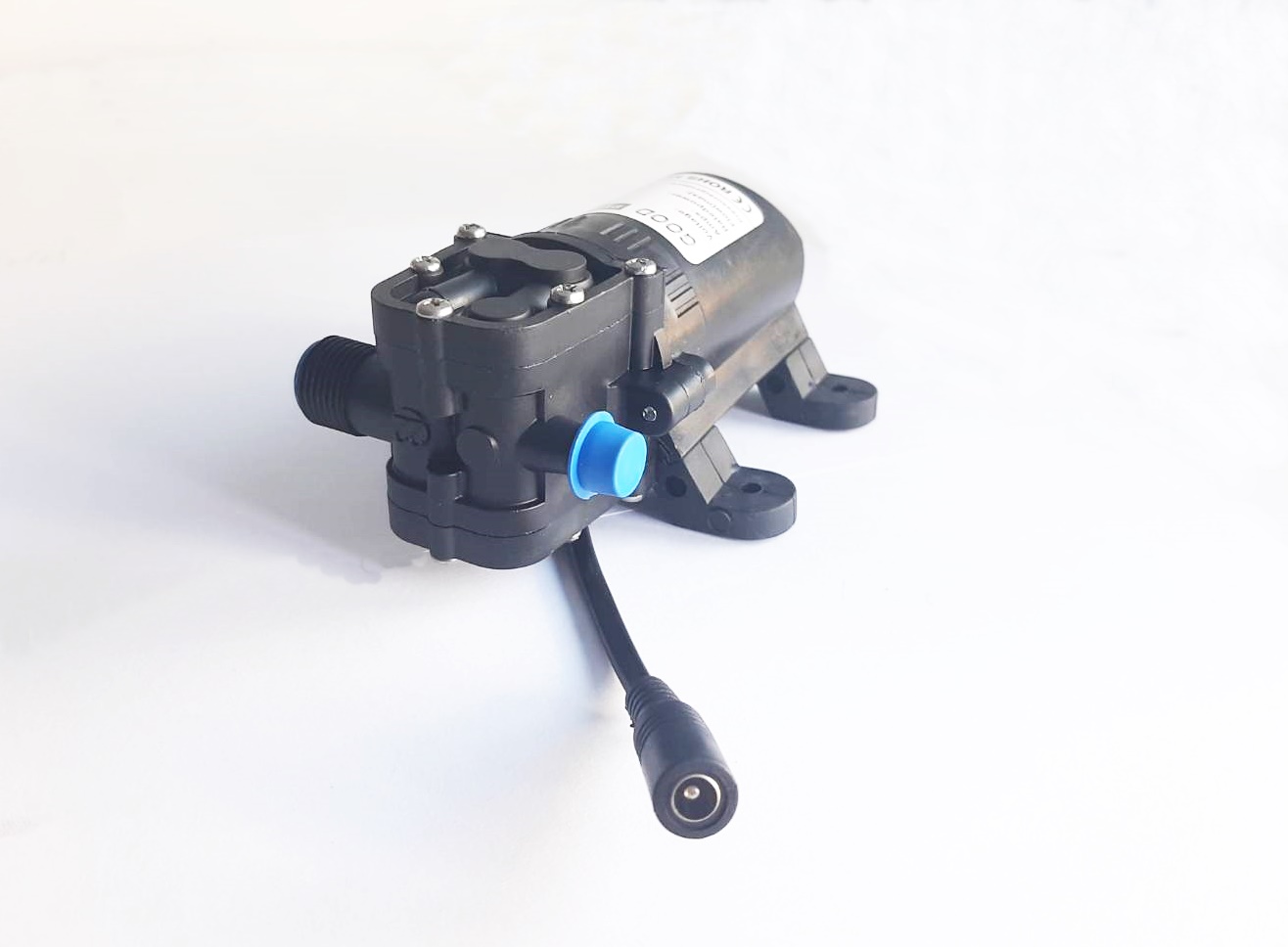 GOOD PUMPS ชุดปั๊มล้างรถ DC 12V 9 บาร์ 100W (NO Pressure switch)