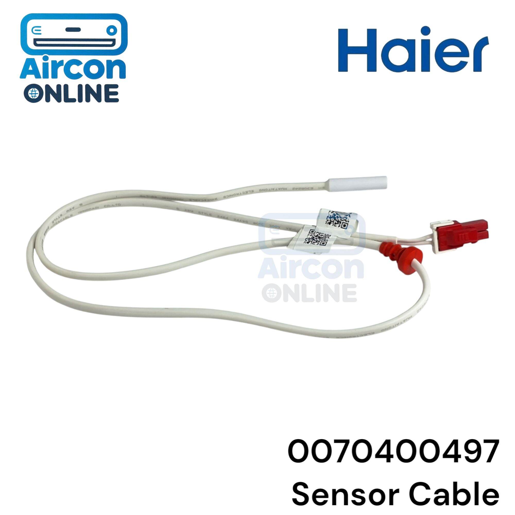 Cable sensor สายเซนเซอร์ตู้แช่ฝาทึบ HAIER รหัส 0070400497 [ 0497 ] ของแท้ ใหม่ มือ 1