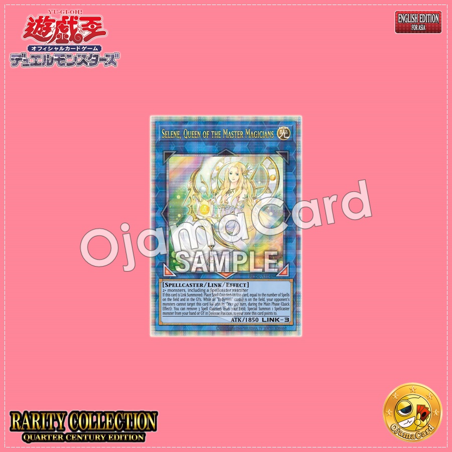 RC04-AE048 : Selene, Queen of the Master Magicians / Selene, Holy Magic Empress (Quarter Century Secret Rare)