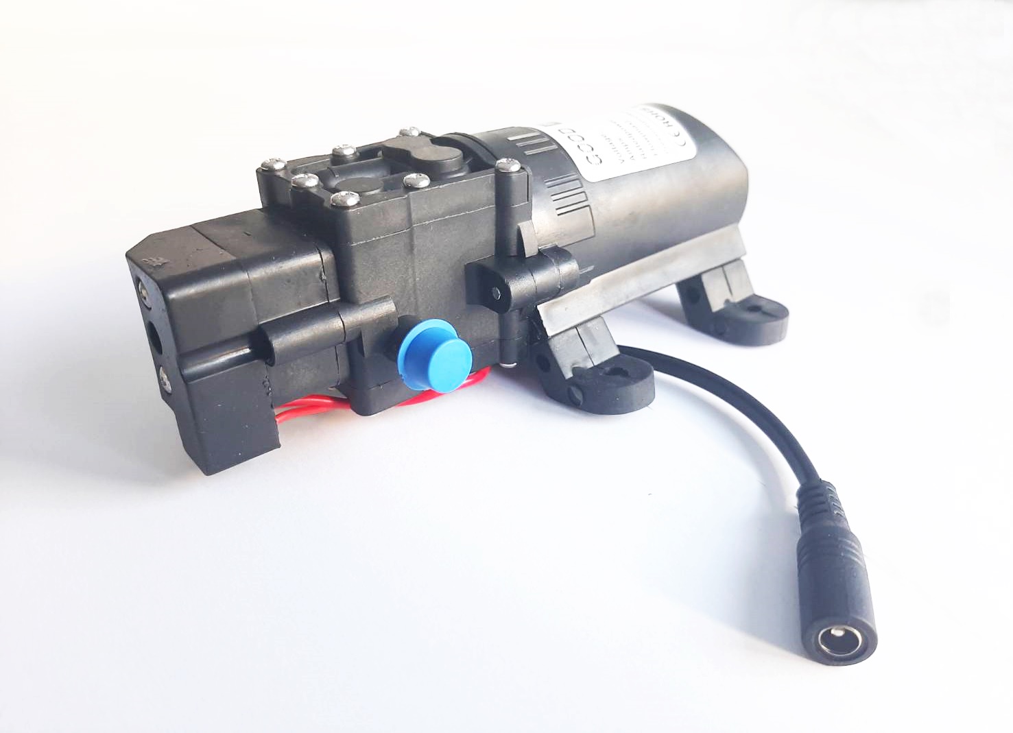 06-GOOD-12VDC-P GOOD PUMPS ชุดปั๊มล้างรถ DC 12V 9 บาร์ 100W (Pressure switch) + ที่จุดบุหรี ชุด B