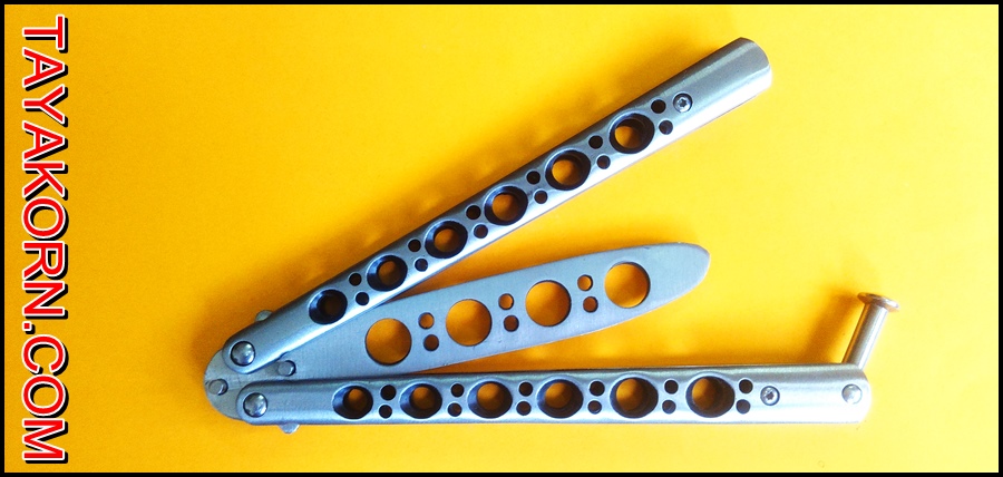 มีดซ้อมควง บาลีซองลองไทม์ LONG TIME Balisong Trainer Knife