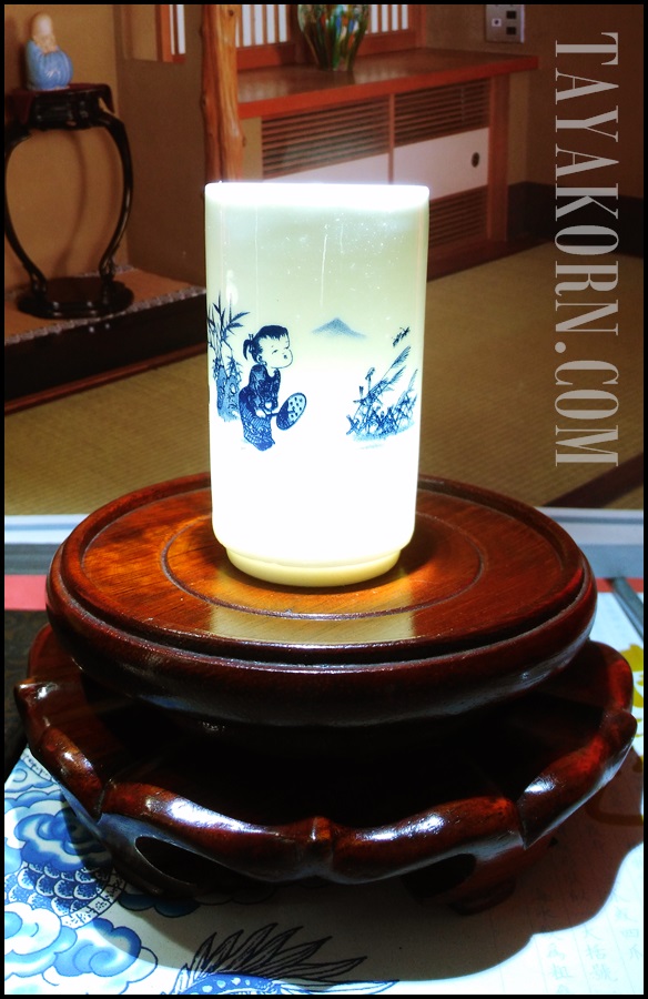 ชุดถ้วยชาแบบดมดื่ม ลายภาพวาดเด็ก Child painting Tea cup set TKLG-CP1