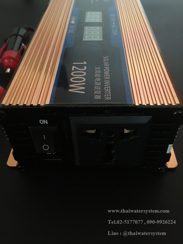 อินเวอร์เตอร์ ชนิด Modified 12V 220V 1200W รุ่น AER-1200W ( CARMAER )