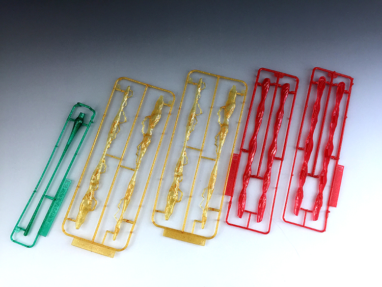FIRE DRAGON EXPANSION EFFECT SET FOR MG 1/100 FREEDOM Ver.2.0
