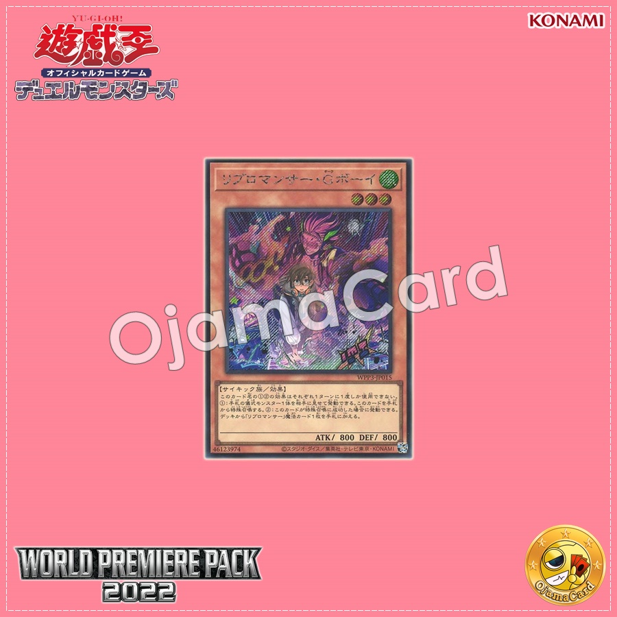 WPP3-JP015 : Libromancer Geek Boy (Secret Rare)