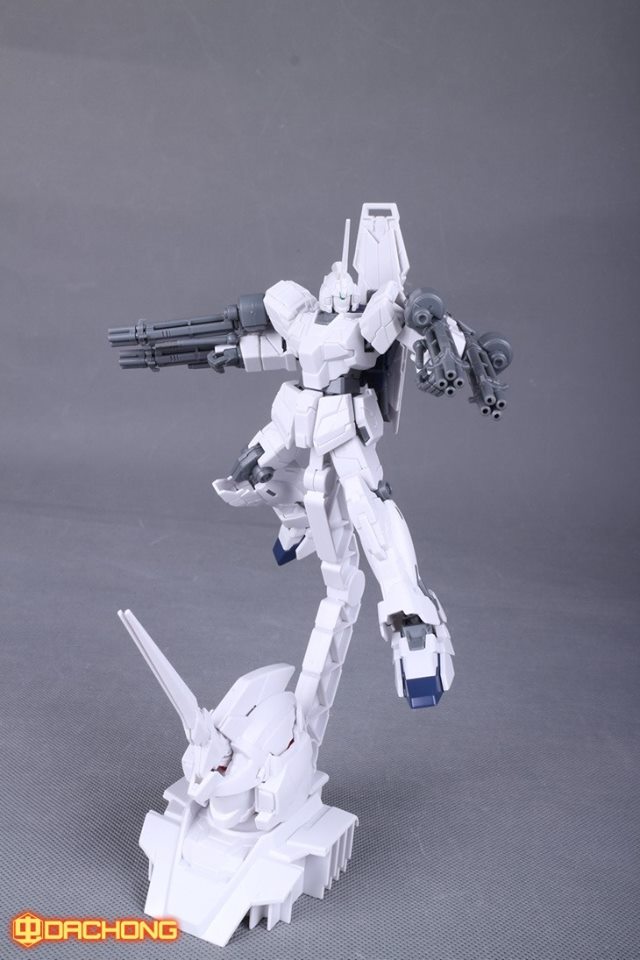 Pack คู่ HGUC 1/144 Unicorn Mode(ฐาน+ปืน) + Destroy Mode(ฐาน+ปืน)