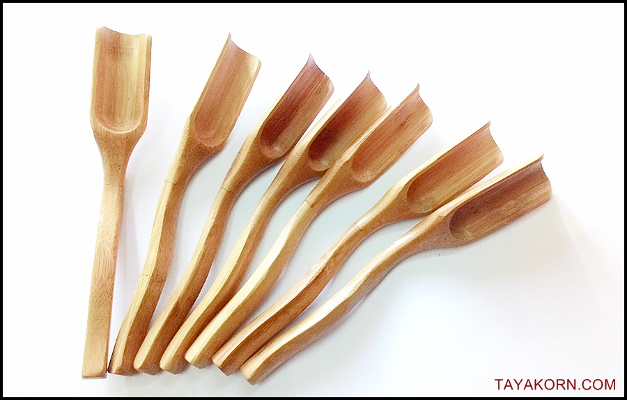 ช้อนตักชา Wooden Tea Spoon TKTA-S1