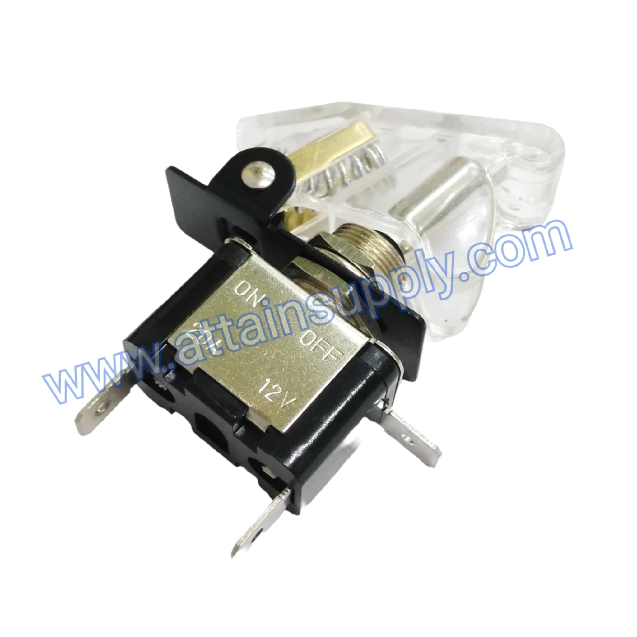 ฝาสวิทช์เครื่องบิน-สีขาวใส