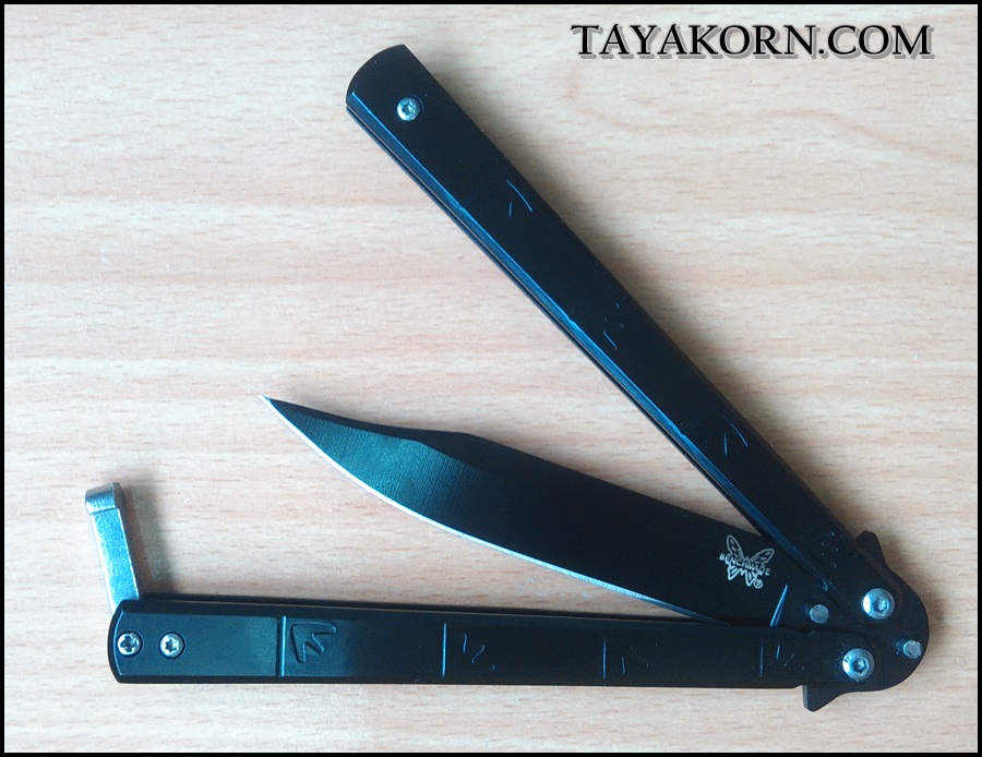 มีดบาลีซอง Black Bamboo Balisong TKBS15NV