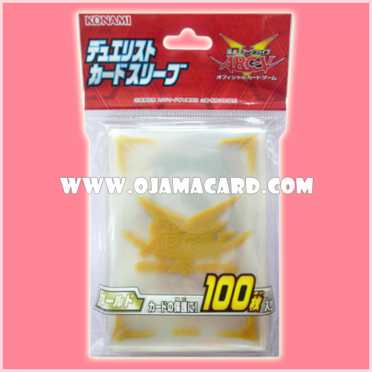 Yu-Gi-Oh! Duelist Card Protector / Sleeves — Gold x100