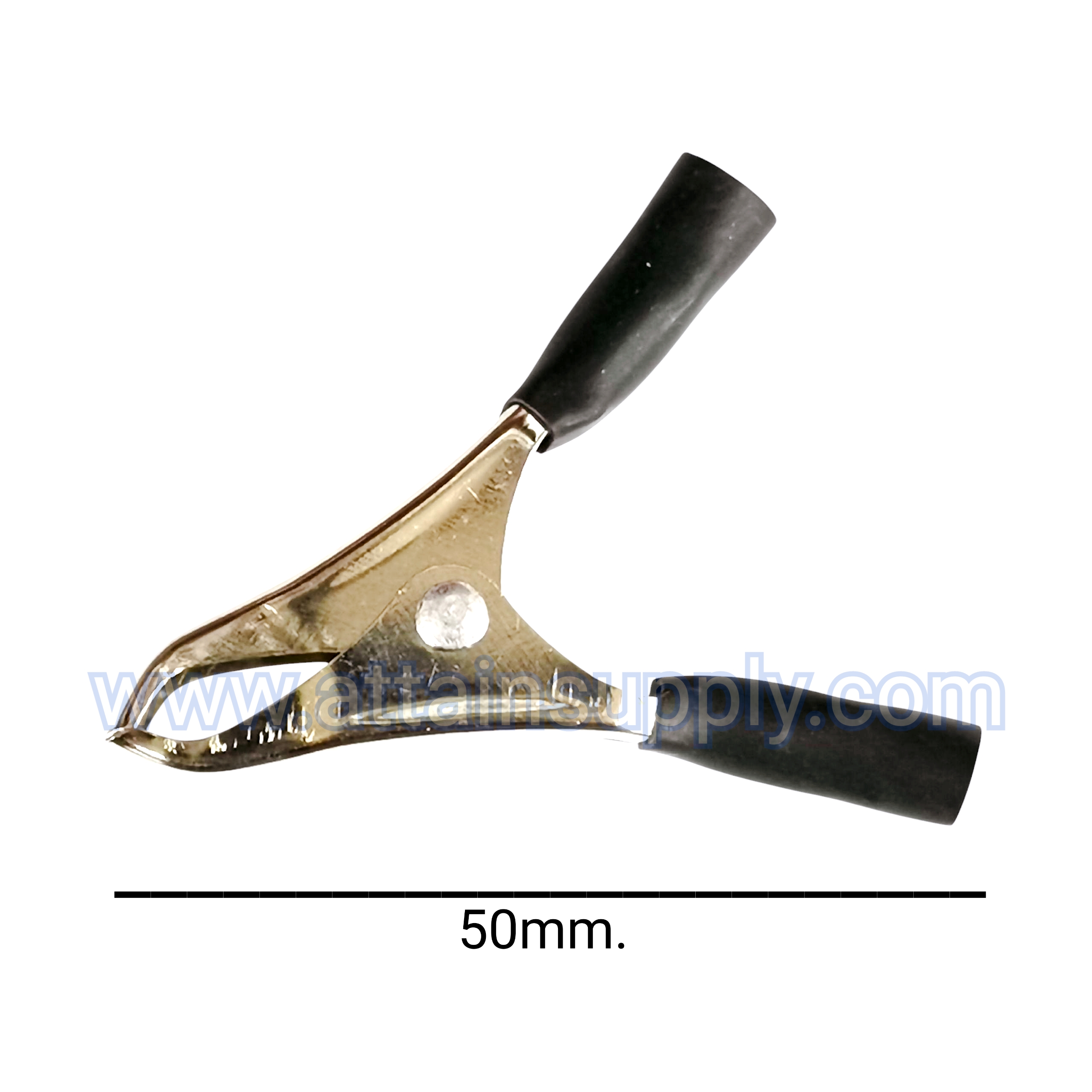 ปากคีบแบต 10A./สีดำ