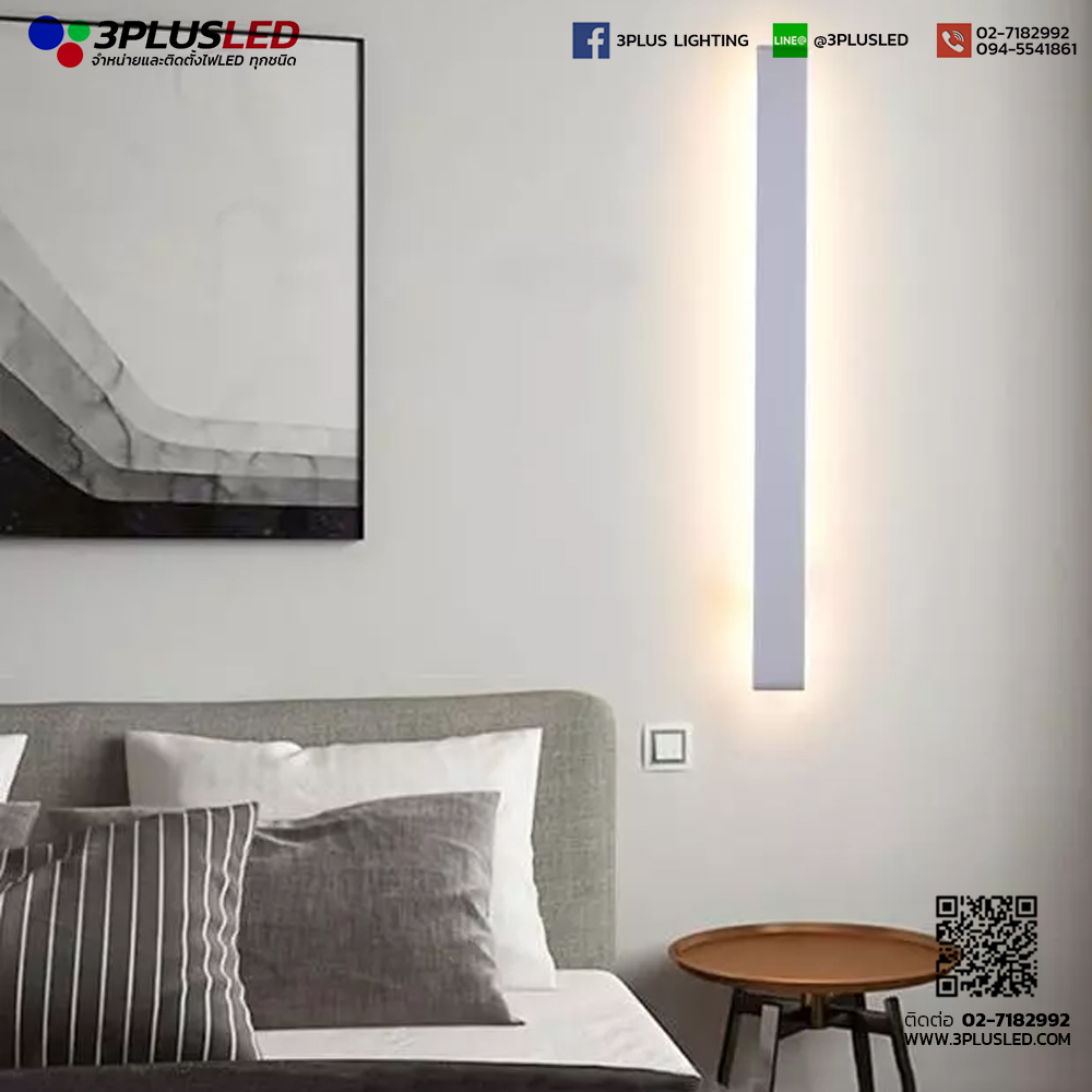 โคมไฟติดผนัง โคมไฟโรงแรม LED Wall Light รุ่น Bar light two ways