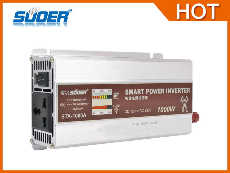 อินเวอร์เตอร์ Modified 1000W 12V 220V ( SUOER )