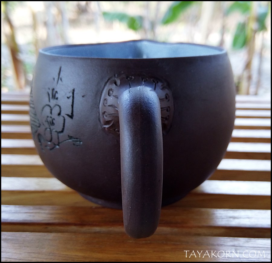 ถ้วยที่พักชามงคล 福 ดินเผาอี๋ชิง จื่อหนี 紫泥 TKTC-P2