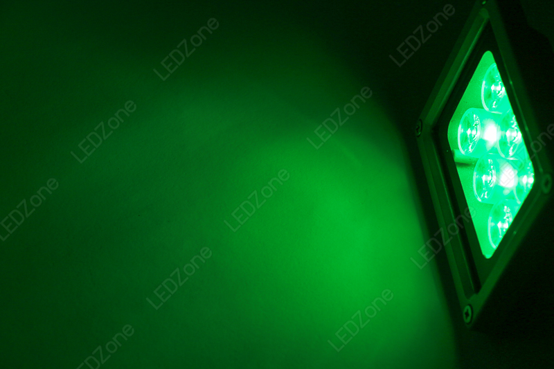 โคม LED 9W ไฟตกหมึก ไฟไดหมึก ไฟส่องปลาหมึก ไฟสปอตไลท์ สีเขียว 12-24V ใช้ในเรือได้ กันน้ำได้