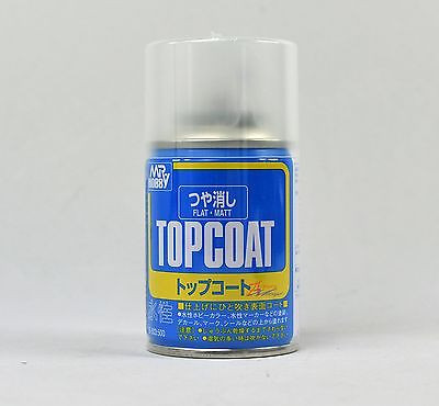 Flat Matt TopCoat B-503 (สเปรย์เคลียร์ด้าน) [Mr.Hobby]