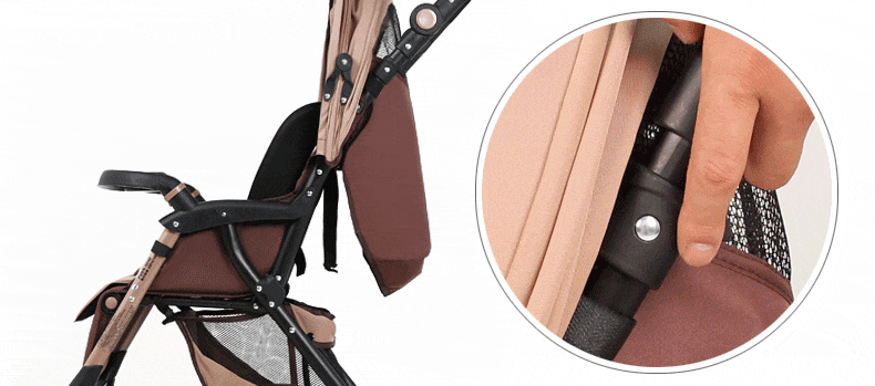 รถเข็นเด็ก /Baby Stroller (ลายดาว)