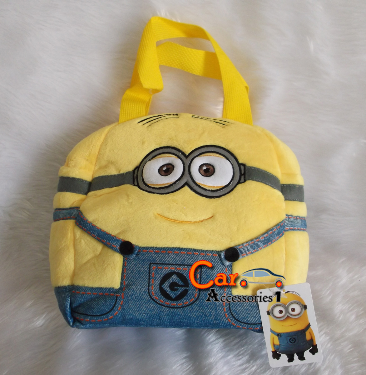 กระเป๋าถือมินเนี่ยน Minion ลิขสิทธิ์แท้ (สินค้ามีจำนวนจำกัด/หมดแล้วหมดเลย)