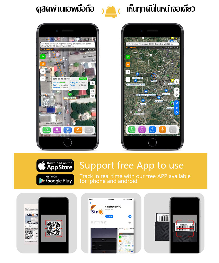 GPSติดตาม 901W 3G ติดตามแม่นยำ ใช้ได้กับรถทุกประเภท ติดตั้งง่าย พร้อมใส่ซิมตั้งค่าพร้อมใช้งานไปเลย มาตฐาน กสทช.