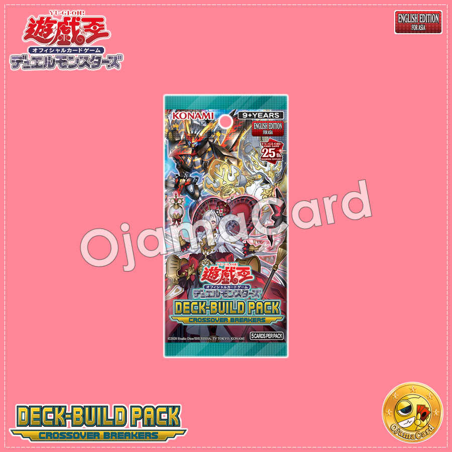Yu-Gi-Oh! OCG English Edition for Asia — Deck Build Pack: Crossover Breakers [DBCB-AE]「1 Pack」