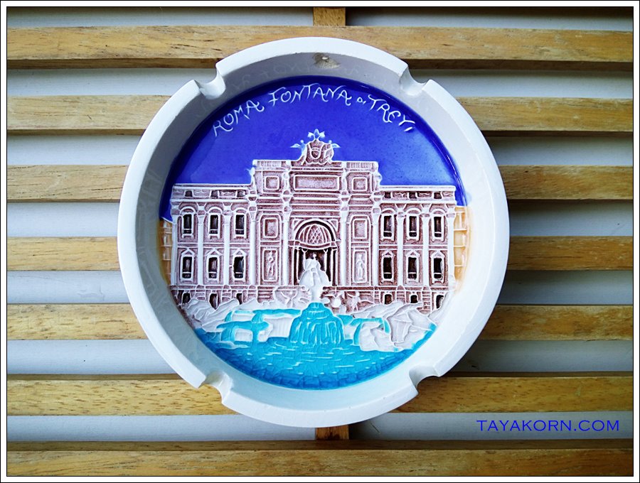 ที่เขี่ยบุทรี่เซรามิกสะสม แบบC1 Creazioni Luciano Ceramic Ashtray made in Italy