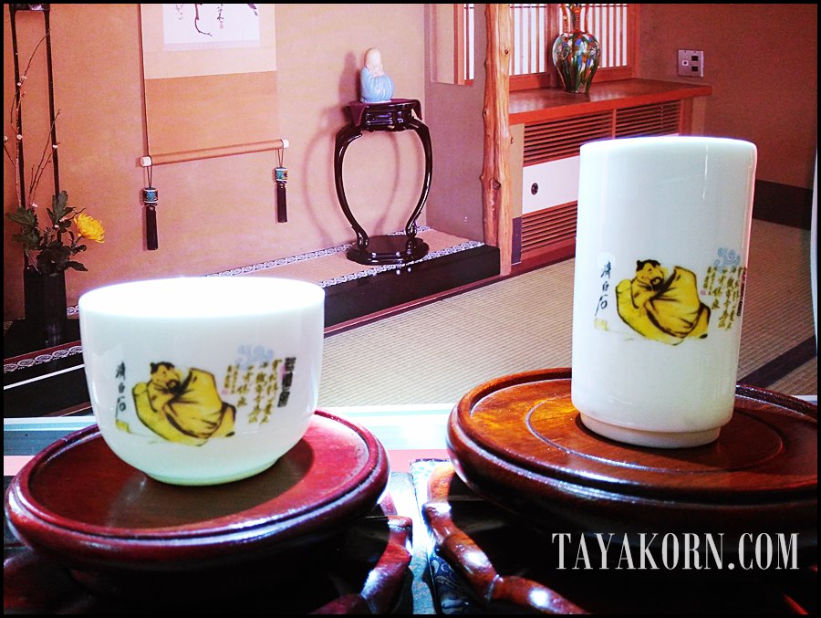 ชุดถ้วยชาแบบดมดื่ม ลายโชกุน Shogun Tea cup set TKLG-SG3