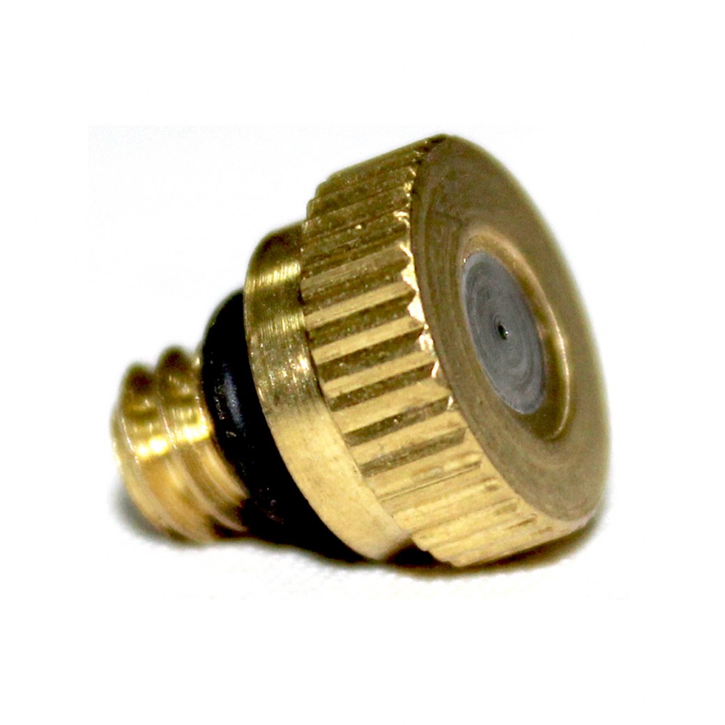 03-FLB-114 หัวพ่นหมอกทองเหลือง หัวพ่นหมอกกระดุม 0.4 มม.