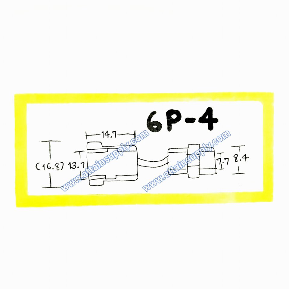 ตัวล็อคสายBUSHING/6P-4