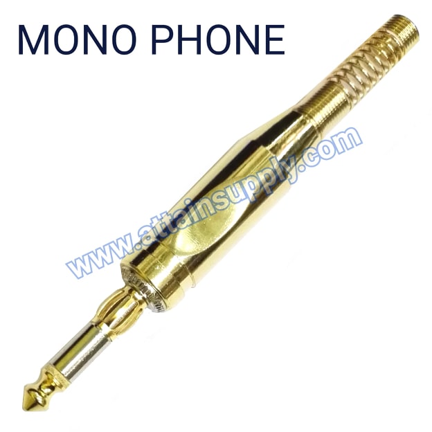 P.PHONE MONO SPRING-LONG/GOLD